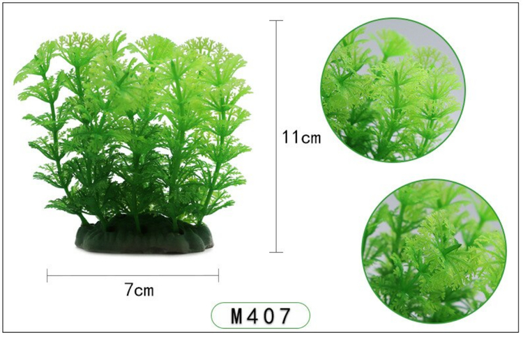 Plastväxt Cabomba grön 10 cm A