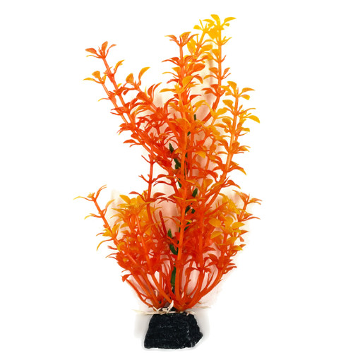 Plastväxt Bacopa orange / gula detaljer 18 cm