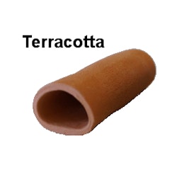 Malgrotta med stängd ände 15 cm - Terracotta