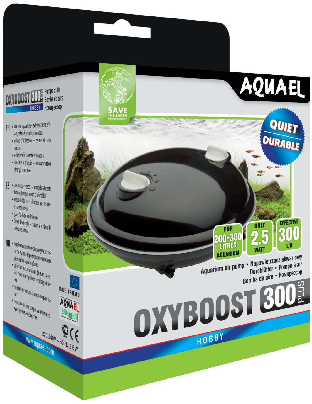 Aquael Oxyboost APR-300 Plus