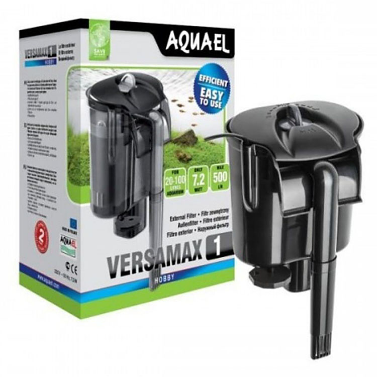 Aquael VersaMAX 1 - Påhängsfilter