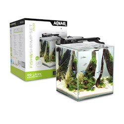 Aquael Fish & Shrimp Duo - 49L - Svart
