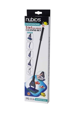 Nubios 5 i 1 Akvarierengöringsset