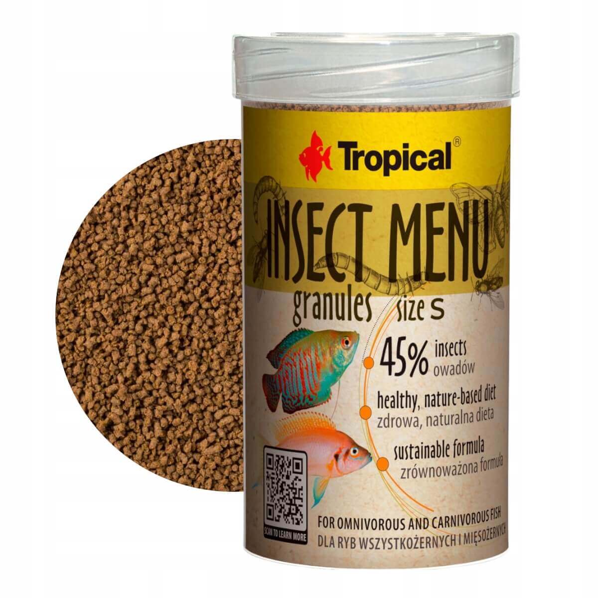Insect Menu Granulat S 250 ml