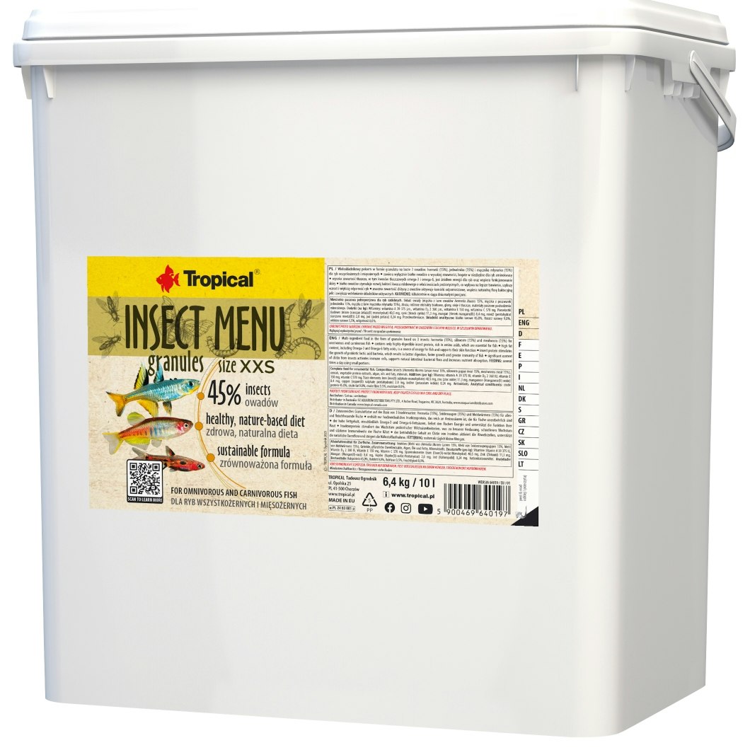 Insect Menu Granulat XXS 10 liter