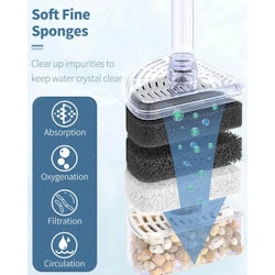 Luftfilter hörn med olika filtermedia - Stor