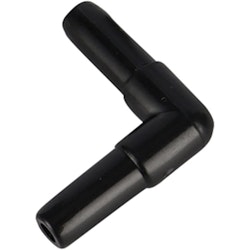 Vinkelkoppling 90° för luftslang 4/6 mm.