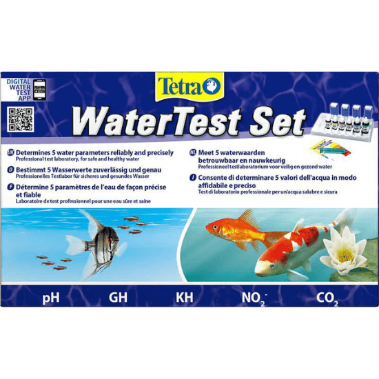 tetra watertest vattenvärden vattenparametrar vattentest akvarietest vattenkvalité