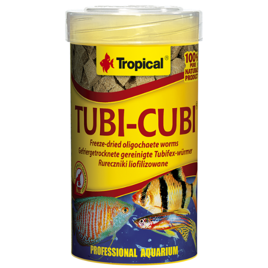 Tubi-cubi tubicubi tubifex worms freeze dried tubifix tubi