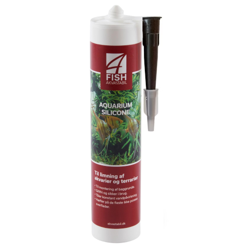 Akvastabil Akvariesilikon - 300 ml - Svart