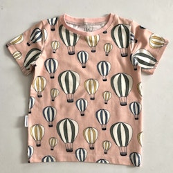 T-shirt rosa med luftballong str 116