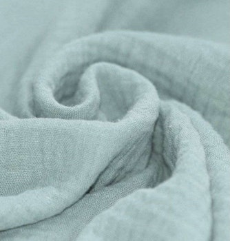Musselin sea green