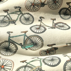 Jersey sykler hvit