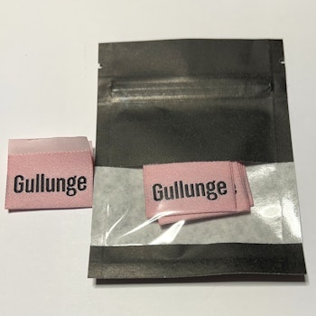 Label gullunge rosa