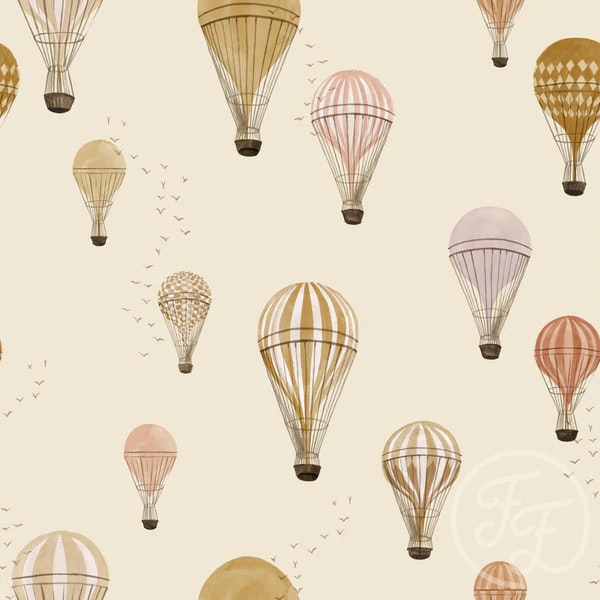 OD- Hot Air Balloons Antique White