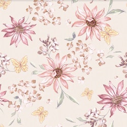 OD- Butterflies & Flowers Rose