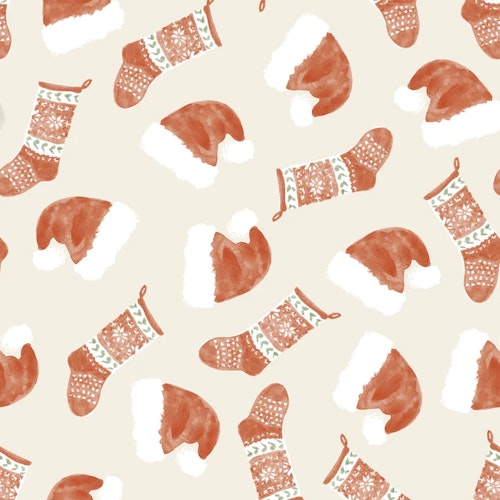 OD- Christmas Hats & Stockings Sand