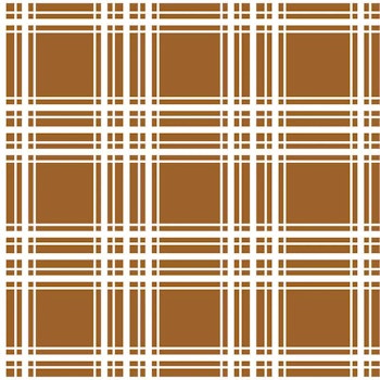 OD- Squares and stripes brown
