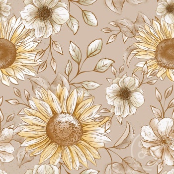 OD- Sunflowers light brown