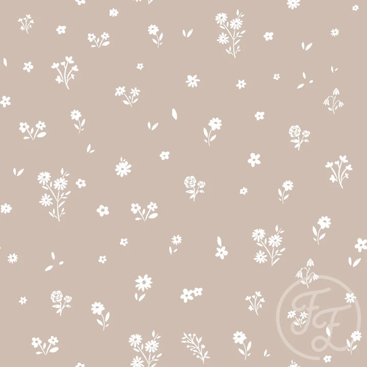 OD- Marie Flowers Taupe