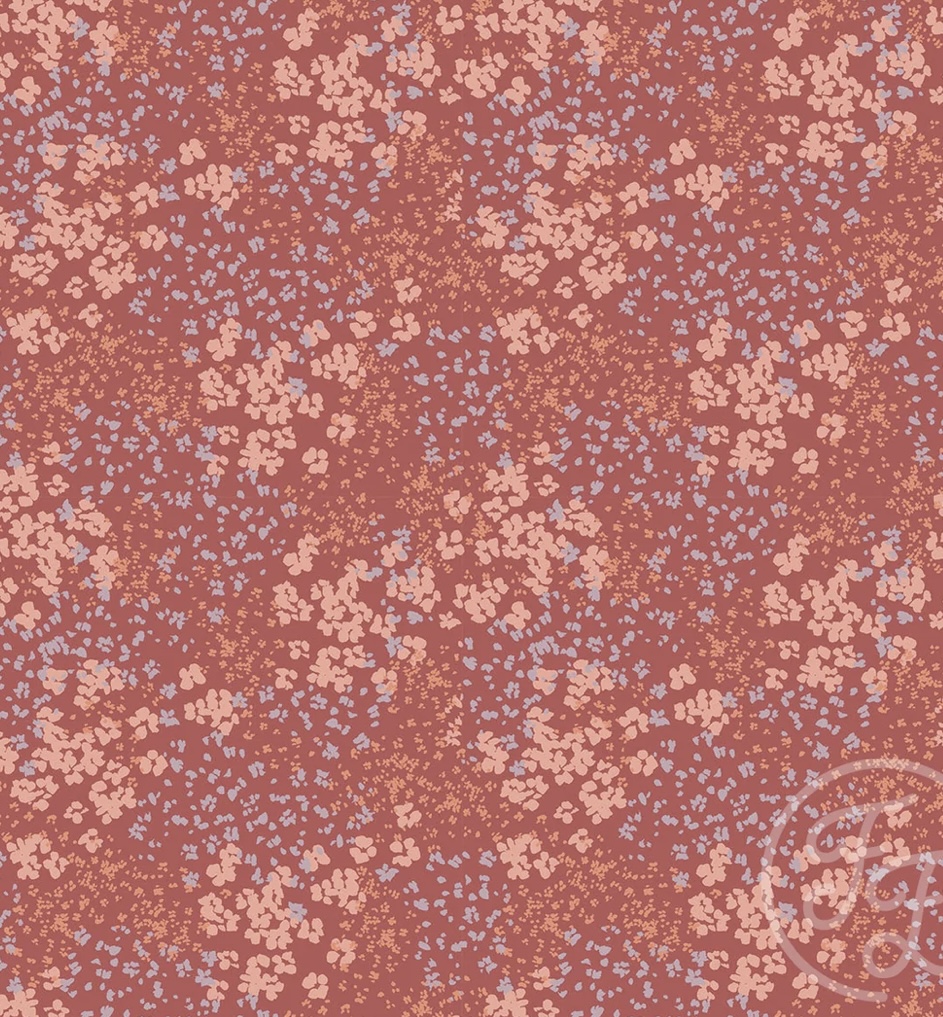 OD- Flower scatter dark pink