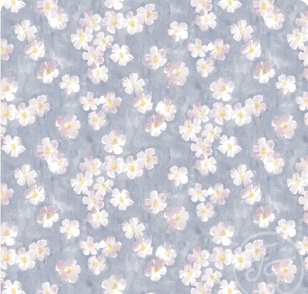 OD- Bold floral blie small
