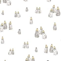 Pingviner med gul lue jersey