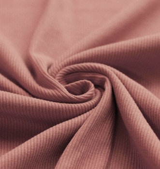 Ribbjersey clay pink