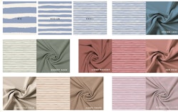 OD- Painted stripes small blue