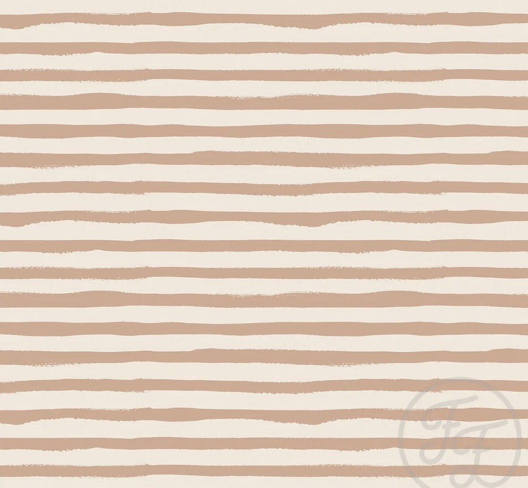 OD- Painted stripes hazelnut medium