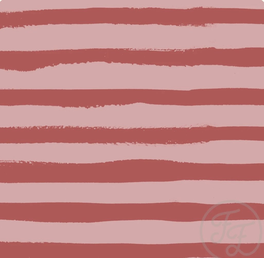 OD- Painted stripes big indian red