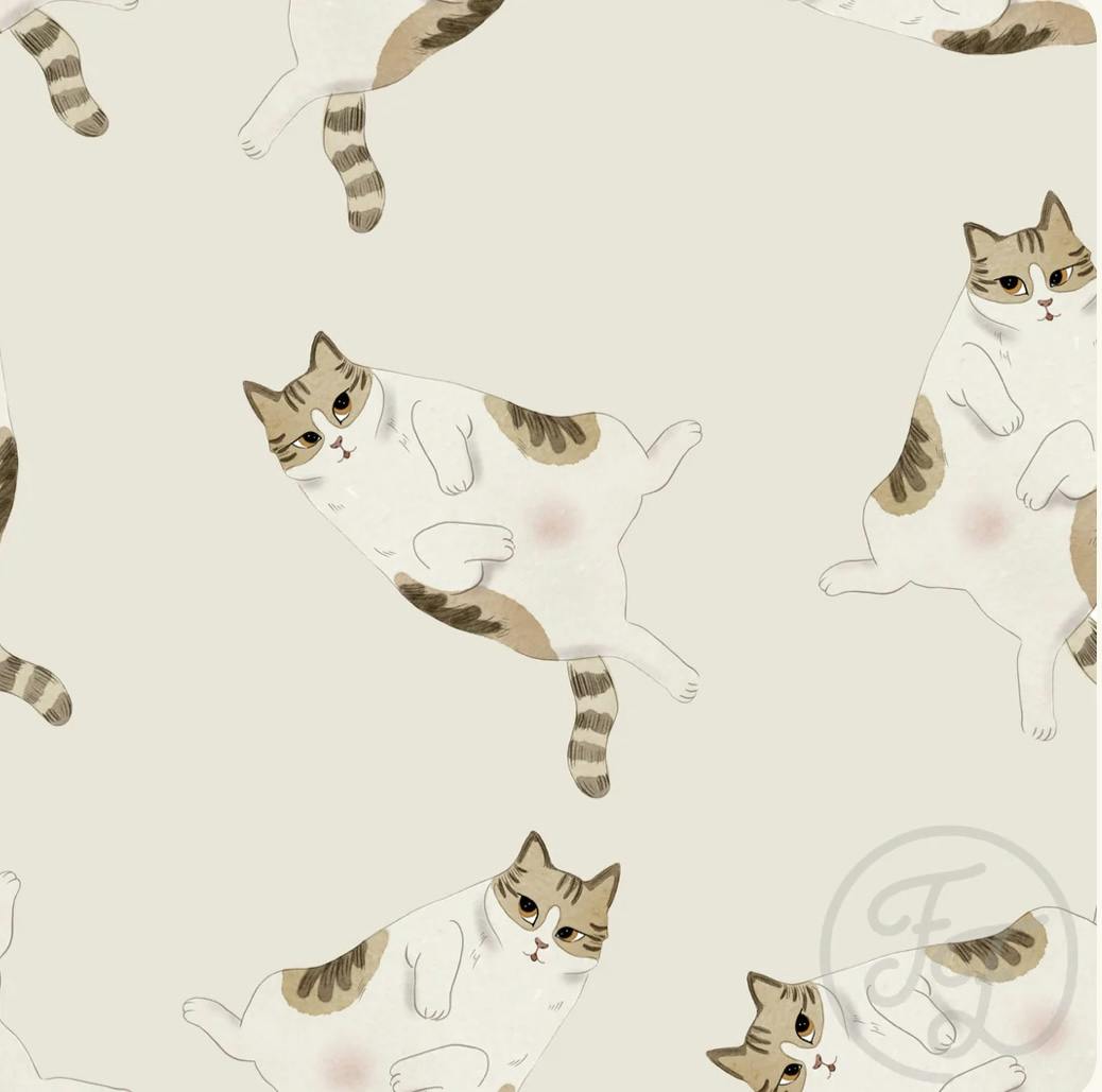 OF- Lazy cat beige