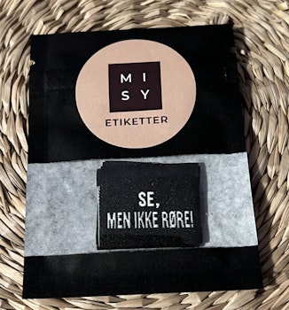 Se, men ikke røre