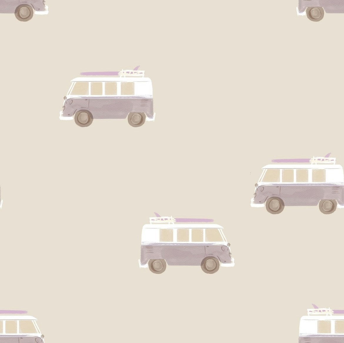 OD- Camper van purple beige
