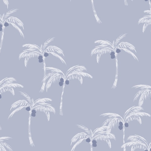 OD- Palmtrees and coconut blue