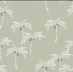 OD- Palmtrees and coconuts green