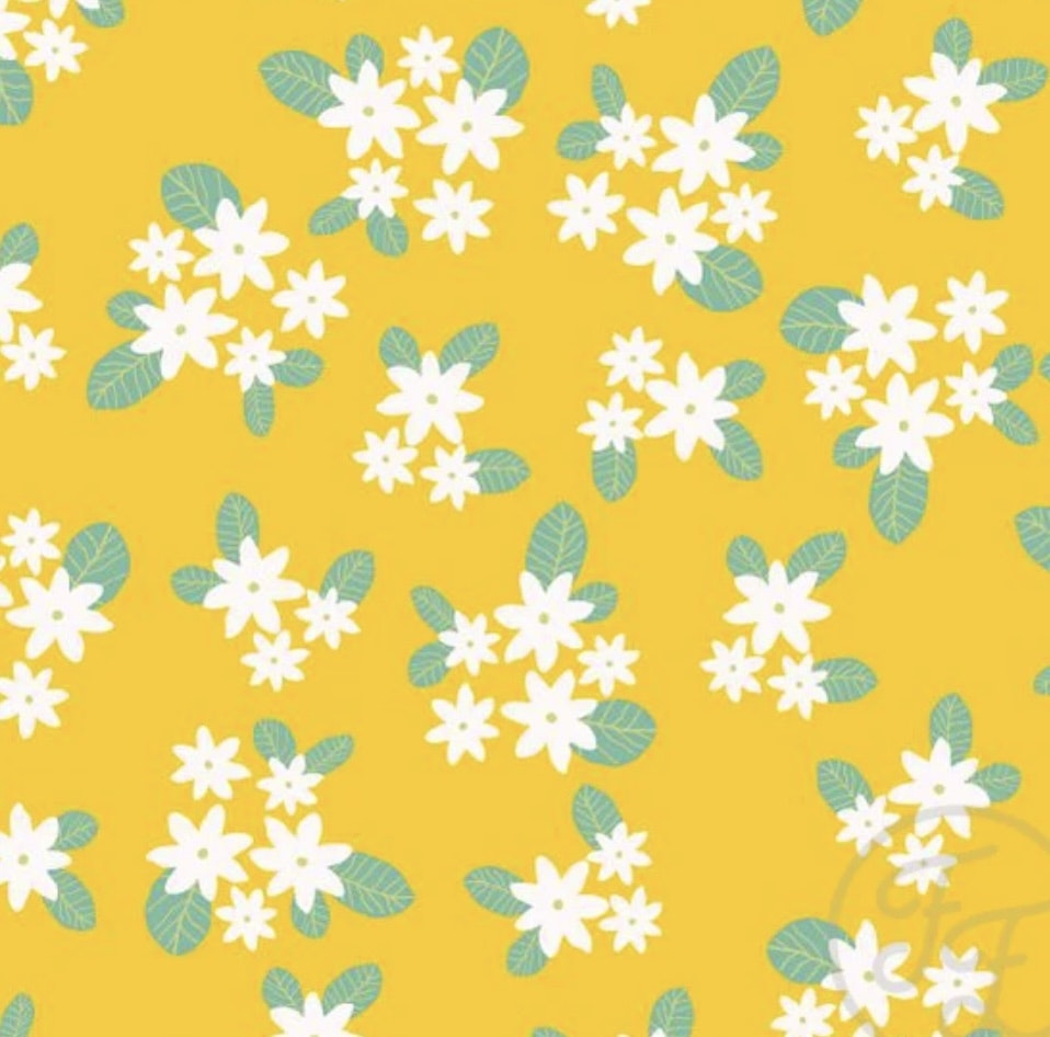 OD- Easter floral yellow