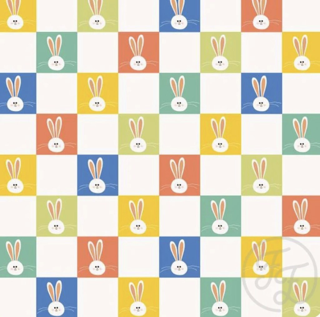 OD- Easter bunnie checkered