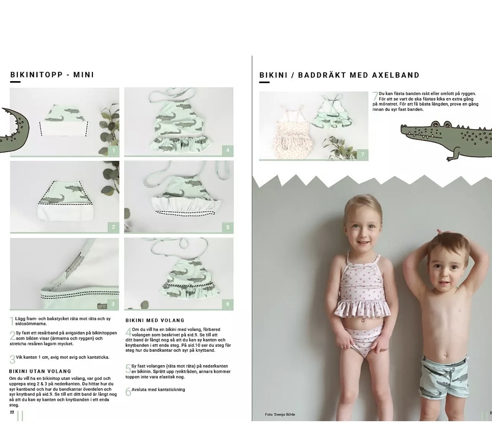 Mira & Kai mini&me bikini og badedrakt