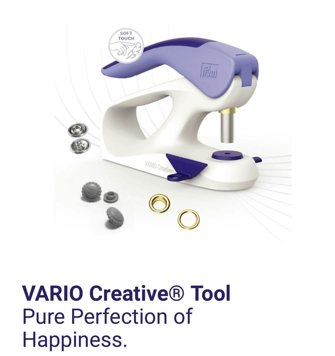 Prym vario creative tool knappepresse