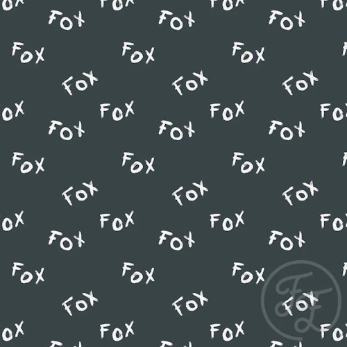OD-Fox lettering dark