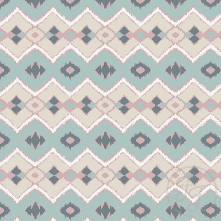 OD- Ikat on pastels