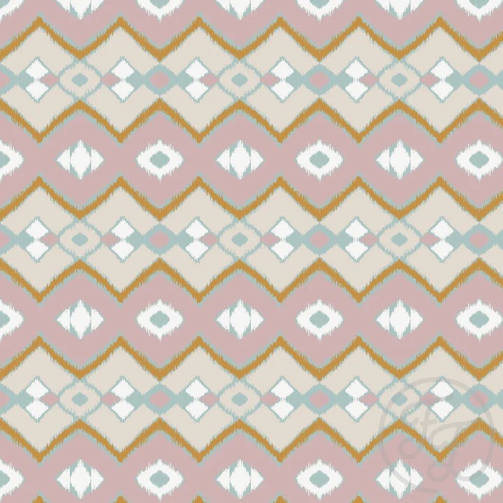 OD- Ikat in rose