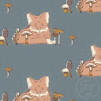 OD- Foxes on grey