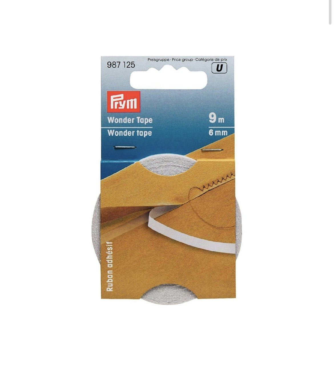 Prym Wondertape 9 meter x 6 mm