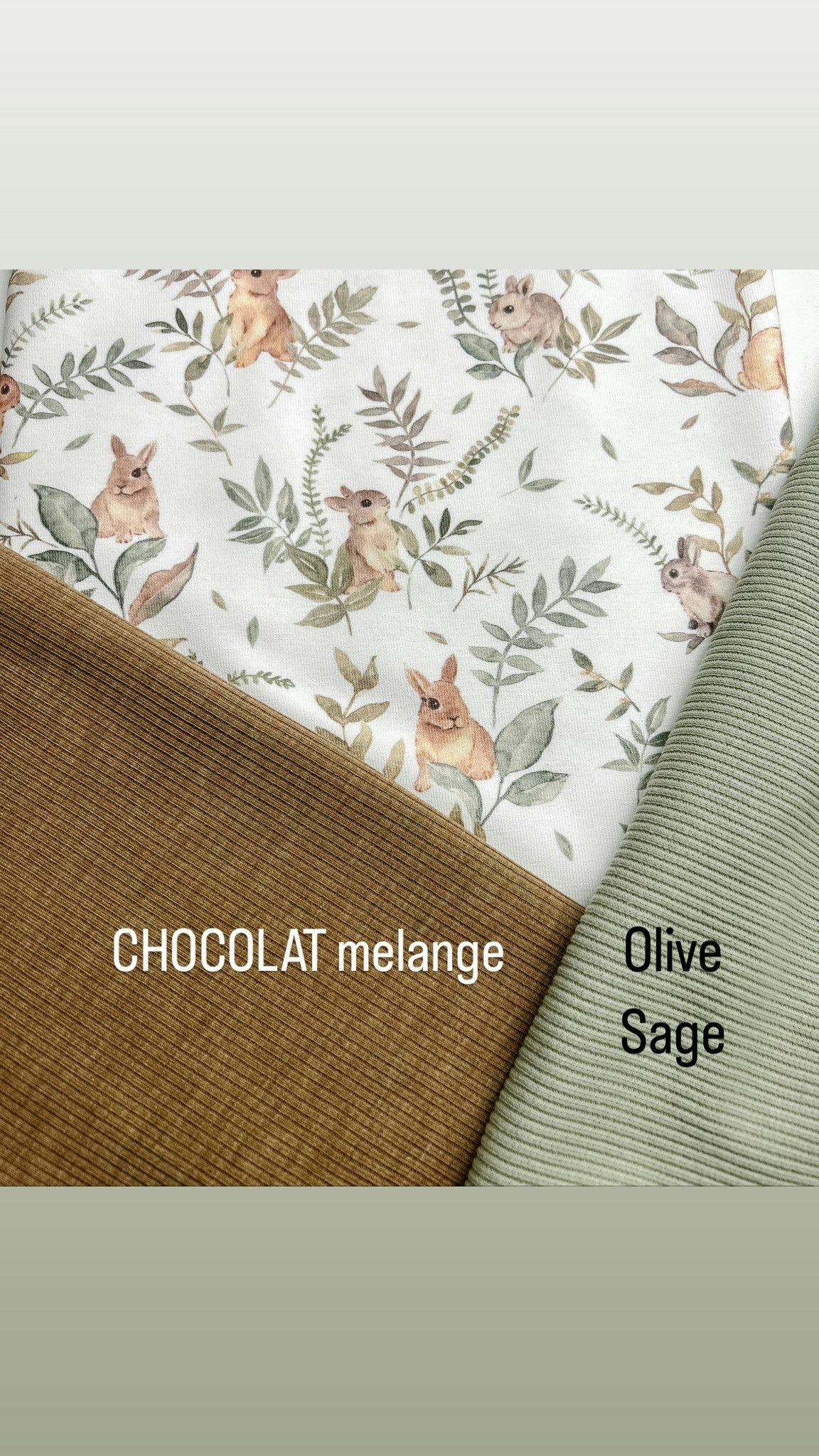 Bunny botanical white small