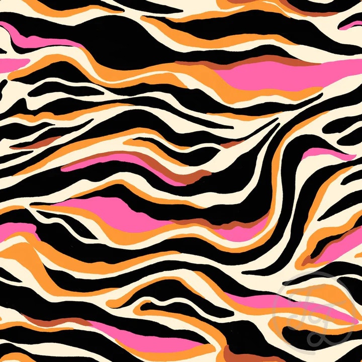 OD- Retro Zebra safari