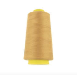 Overlock tråd camel
