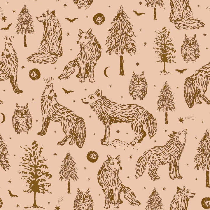 OD- Wolves busy salmon