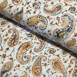 Paisley white jersey